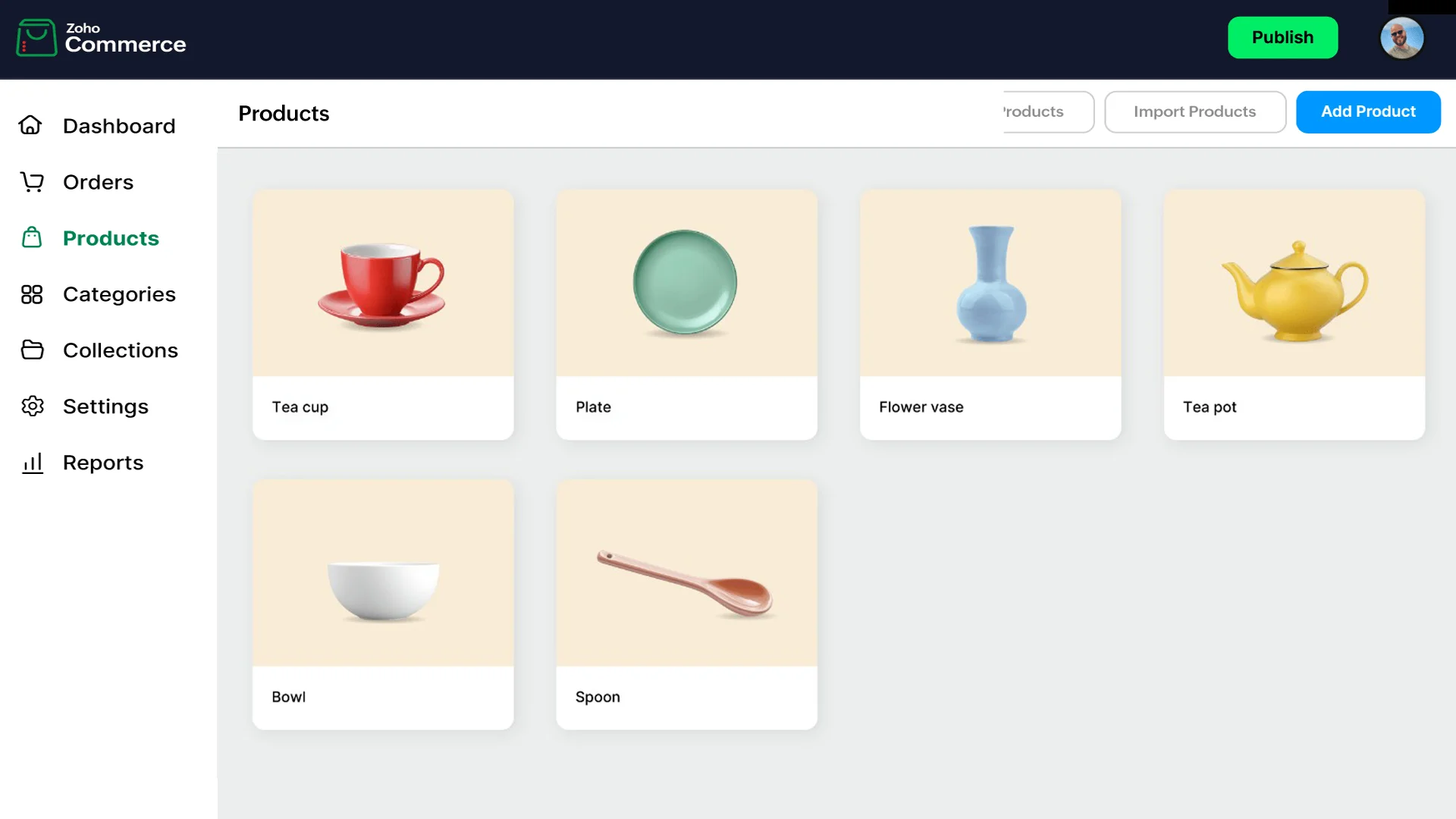 Zoho Commerce